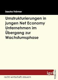 Die Notwendigkeit von Umstrukturierungen in Net Economy Unternehmen im Übergang zwischen Gründungs- und Wachstumsphase - Sascha Thörmer - E-Book