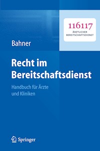 Recht im Bereitschaftsdienst - Beate Bahner - E-Book