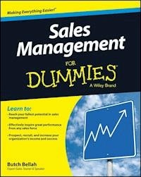 Sales Management For Dummies - Butch Bellah - E-Book