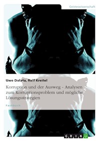 Korruption und der Ausweg - Analysen zum Korruptionsproblem und mögliche Lösungsstrategien - Uwe Dolata - E-Book