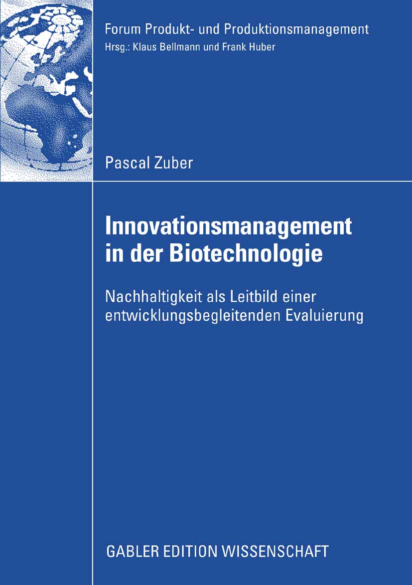 Innovationsmanagement in der Biotechnologie - Pascal Zuber - E-Book