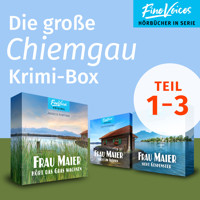 Die große Chiemgau Krimi-Box - Frau Maier fischt im Trüben + Frau Maier hört das Gras wachsen + Frau Maier sieht Gespenster (ungekürzt) - Jessica Kremser - Hörbuch