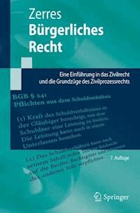 Bürgerliches Recht - Thomas Zerres - E-Book