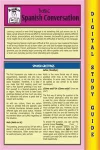 Spanish Conversation (Blokehead Easy Study Guide) - The Blokehead - E-Book