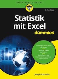 Statistik mit Excel für Dummies - Joseph Schmuller - E-Book