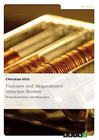 Fusionen und Akquisitionen zwischen Banken - Christian Hille - E-Book