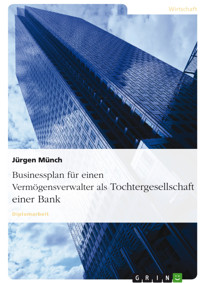 Businessplan für einen Vermögensverwalter als Tochtergesellschaft einer Bank - Jürgen Münch - E-Book