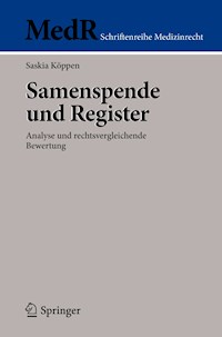 Samenspende und Register - Saskia Köppen - E-Book