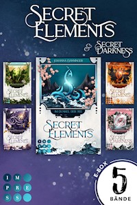 Secret Elements: Band 1-4 plus Prequel-Roman der magischen Secret-Elements-Welt - Johanna Danninger - E-Book