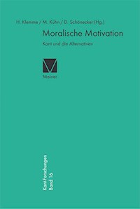 Moralische Motivation - Heiner F. Klemme - E-Book