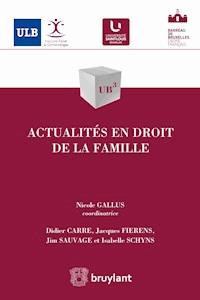 Actualités en droit de la famille - Didier Carré - E-Book