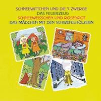 Schneewittchen und die 7 Zwerge - Das Feuerzeug - Schneeweisschen und Rosenrot - Das Mädchen mit den Schwefelhölzern - Hans Chritian Andersen - Hörbuch