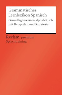 Grammatisches Lernlexikon Spanisch - Montserrat Varela - E-Book
