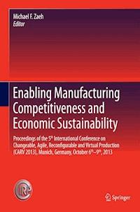Enabling Manufacturing Competitiveness and Economic Sustainability -  - E-Book