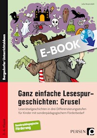 Ganz einfache Lesespurgeschichten: Grusel - Julia Rosendahl - E-Book