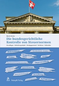 Die bundesgerichtliche Kontrolle von Steuernormen - Martin Kocher - E-Book