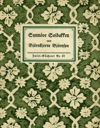 Synnöve Solbakken: Erzählung - Bjørnson, Bjørnstjerne - kostenlos E-Book