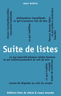 Suite de listes - Marc Boivin - E-Book