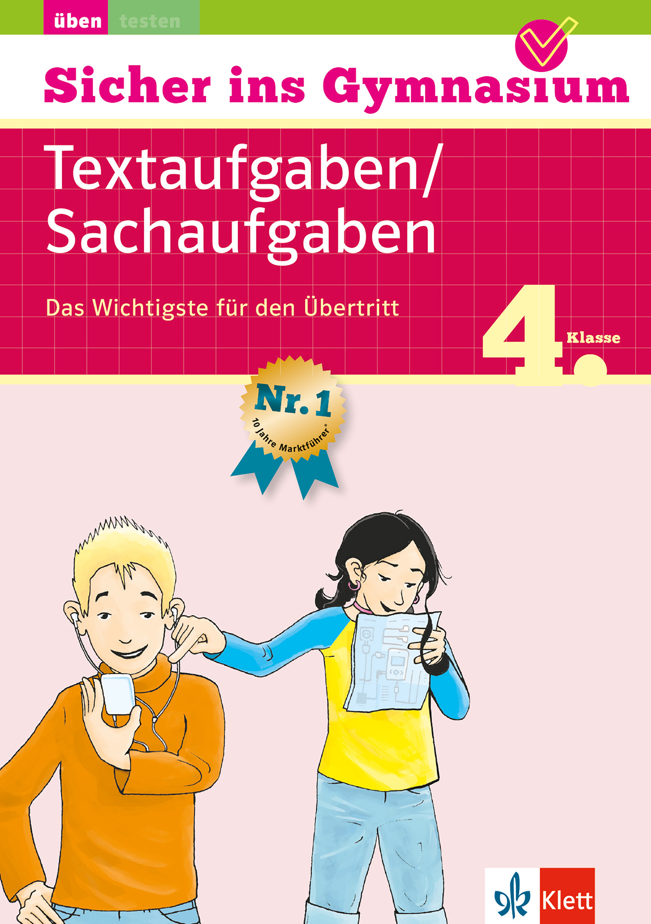 Klett Sicher ins Gymnasium Textaufgaben / Sachaufgaben 4. Klasse - Detlev Heuchert - E-Book