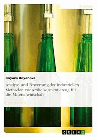Analyse und Bewertung der industriellen Methoden zur Artikelsegmentierung für die Materialwirtschaft - Boyana Boyanova - E-Book