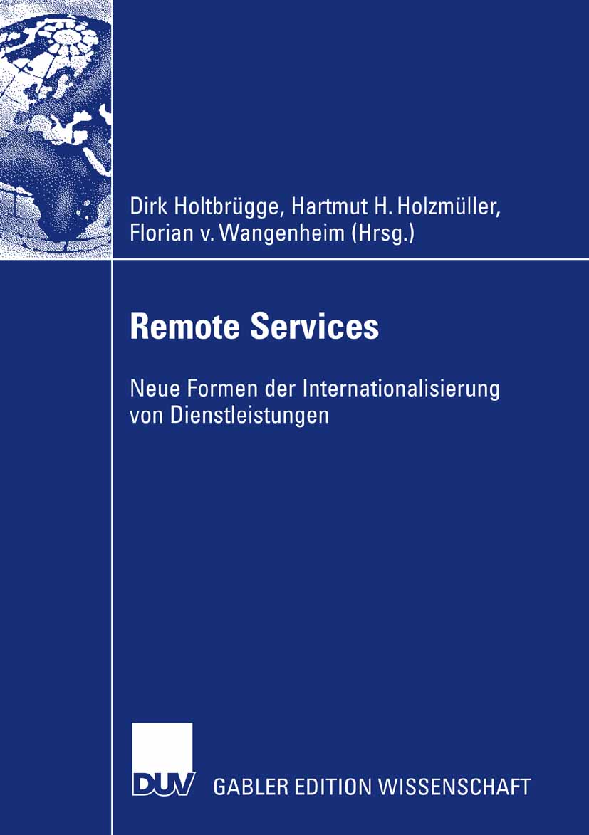 Remote Services -  - E-Book
