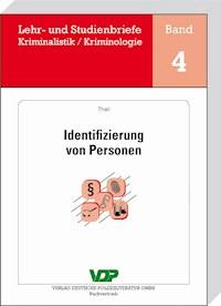 Identifizierung von Personen - Wolfgang Thiel - E-Book