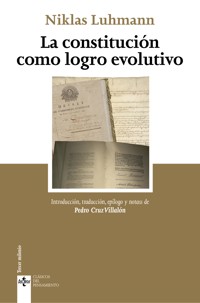 La constitución como logro evolutivo - Niklas Luhmann - E-Book