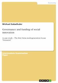 Governance and funding of social innovation - Michael Gabathuler - E-Book
