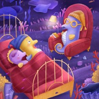 El caballito de mar Sandy no quiere irse a la cama - Linnea Taylor - Hörbuch