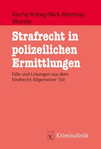 Strafrecht in polizeilichen Ermittlungen - Sascha Kische - E-Book