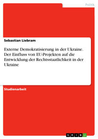 Externe Demokratisierung in der Ukraine. Der Einfluss von EU-Projekten auf die Entwicklung der Rechtsstaatlichkeit in der Ukraine - Sebastian Liebram - E-Book