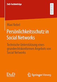 Persönlichkeitsschutz in Social Networks - Maxi Nebel - E-Book
