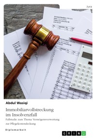 Immobiliarvollstreckung im Insolvenzfall. Fallstudie zum Thema Vermögensverwertung zur Pflegekostendeckung - Abdul wasiqi - E-Book