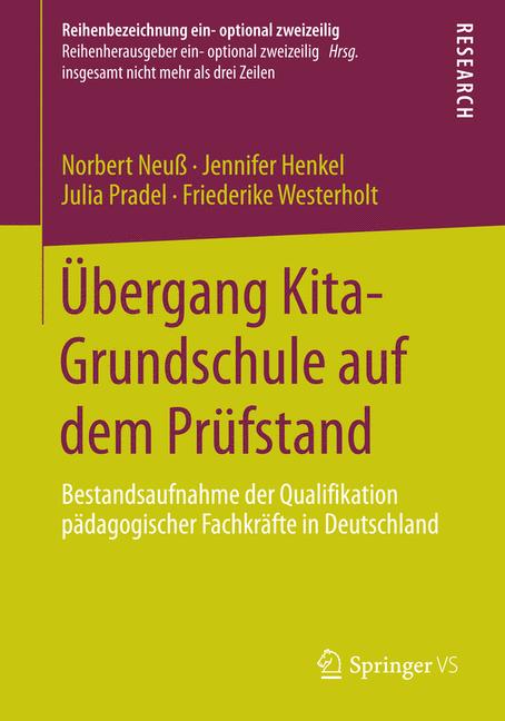 Übergang Kita-Grundschule auf dem Prüfstand - Norbert Neuß - E-Book