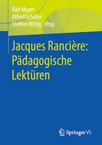 Jacques Rancière: Pädagogische Lektüren -  - E-Book