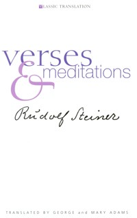Verses and Meditations - Rudolf Steiner - E-Book