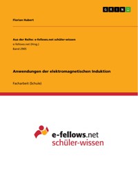 Anwendungen der elektromagnetischen Induktion - Florian Hubert - E-Book
