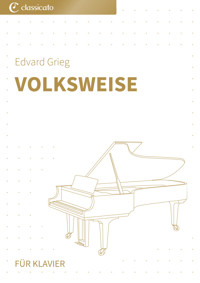 Volksweise - Edvard Grieg - E-Book