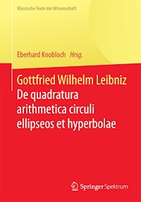 Gottfried Wilhelm Leibniz -  - E-Book
