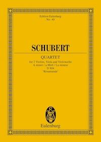 Quartet A minor - Franz Schubert - E-Book