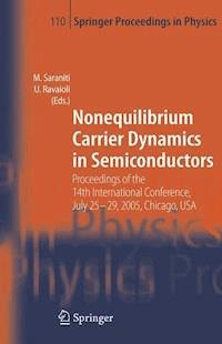 Nonequilibrium Carrier Dynamics in Semiconductors -  - E-Book