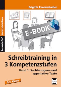 Schreibtraining in 3 Kompetenzstufen - Band 1 - Brigitte Penzenstadler - E-Book