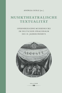 Musiktheatralische Textualität -  - E-Book