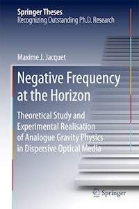 Negative Frequency at the Horizon - Maxime Jacquet - E-Book