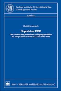 Doppelstaat DDR - Christina Masuch - E-Book