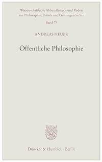 Öffentliche Philosophie. - Andreas Heuer - E-Book