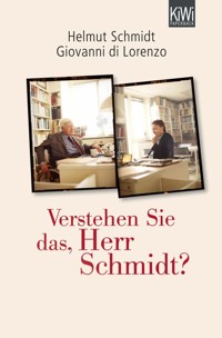 Verstehen Sie das, Herr Schmidt? - Helmut Schmidt - E-Book