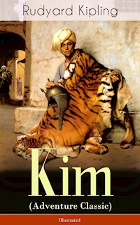 Kim (Adventure Classic) - Illustrated - Rudyard Kipling - E-Book