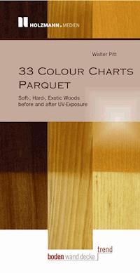 33 Colour Charts Parquet - Walter Pitt - E-Book