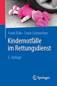 Kindernotfälle im Rettungsdienst - Frank Flake - E-Book